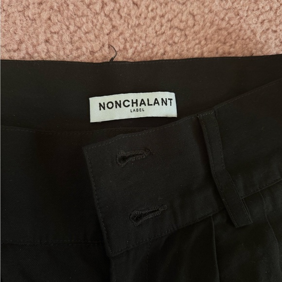 Nonchalant Black Trousers